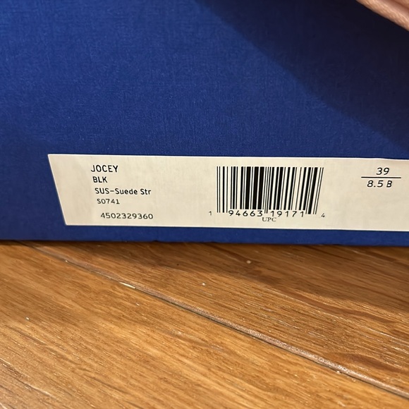 Stuart Weitzman jocey city boots suede black size 8.5 :39 - Picture 2 of 11